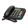 MAXCOM KXT 480 BB Telefon stacjonarny z wyświetlaczem LCD, czarny