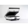 TORNADO TGC-5406-GS Grill kontaktowy – 2000 W, regulowany termostat, otwarcie 180°, srebrny/czarny