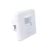 MACLEAN MCE18 PIR czujnik ruchu z detekcją dźwięku, montaż na ścianie, 160°, 1200W, biały