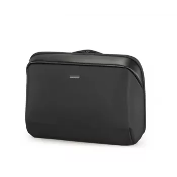 MODECOM Split 15 Torba na laptopa 15,6 cala, czarna, poliestrowa, aktówka z regulowanym paskiem na ramię