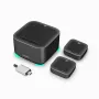 ROCWARE Zestaw konferencyjny do dużych sal A10W 4K UHD USB 3.1 Kamera konferencyjna z podwójnymi mikrofonami stereo, 120° FOV, 4x zoom cyfrowy, USB-C, Plug-and-Play, kompatybilna z Windows, macOS, Chrome OS