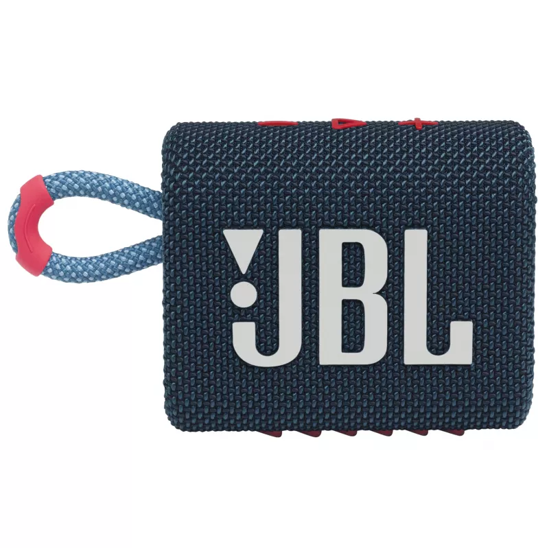 JBL Go 3 Przenośny głośnik Bluetooth - Niebieski