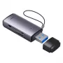 Baseus USB 3.0 2-in-1 Czytnik kart SD i microSD – Szary