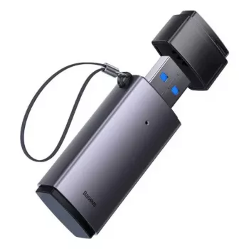 Baseus USB 3.0 2-in-1 Czytnik kart SD i microSD – Szary