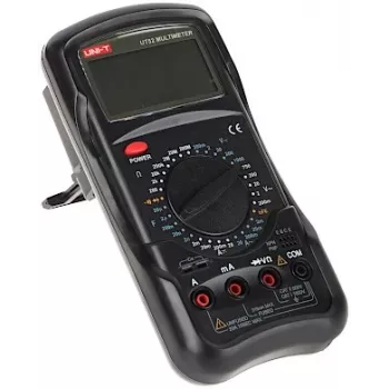 UNI-T UT-52 Cyfrowy miernik rezystancji uziemienia, 2000Ω, 200V AC, 3½-cyfrowy LCD, 2/3-przewodowy, podświetlenie, Data Hold, Auto Power Off