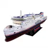 CubicFun 3D Puzzle - Model statku MS Prom Varsovia, 150 elementów, długość po złożeniu 44 cm, średni poziom trudności, wiek 8+