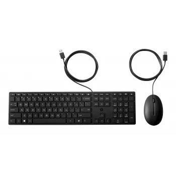 HP Wired Desktop 320MK Zestaw mysz i klawiatura - czarny