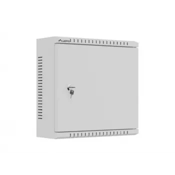 Lanberg TPR 10 Szafka instalacyjna ścienna z płytą mesh 340x340x140 mm Szara (Zmontowana)