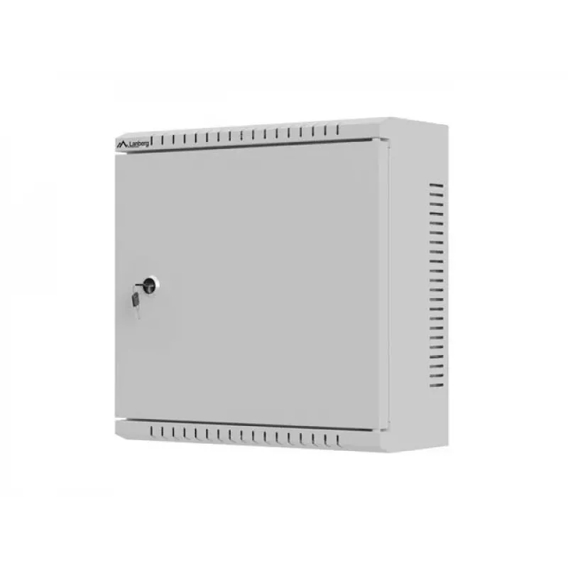 Lanberg TPR 10 Szafka instalacyjna ścienna z płytą mesh 340x340x140 mm Szara (Zmontowana)