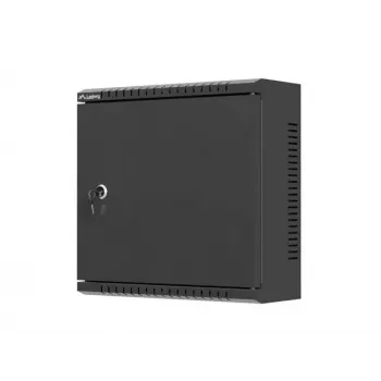 LANBERG WAT1-3414-00B Szafka instalacyjna ścienna TPR 10 z płytą montażową 340x340x140 mm Czarna