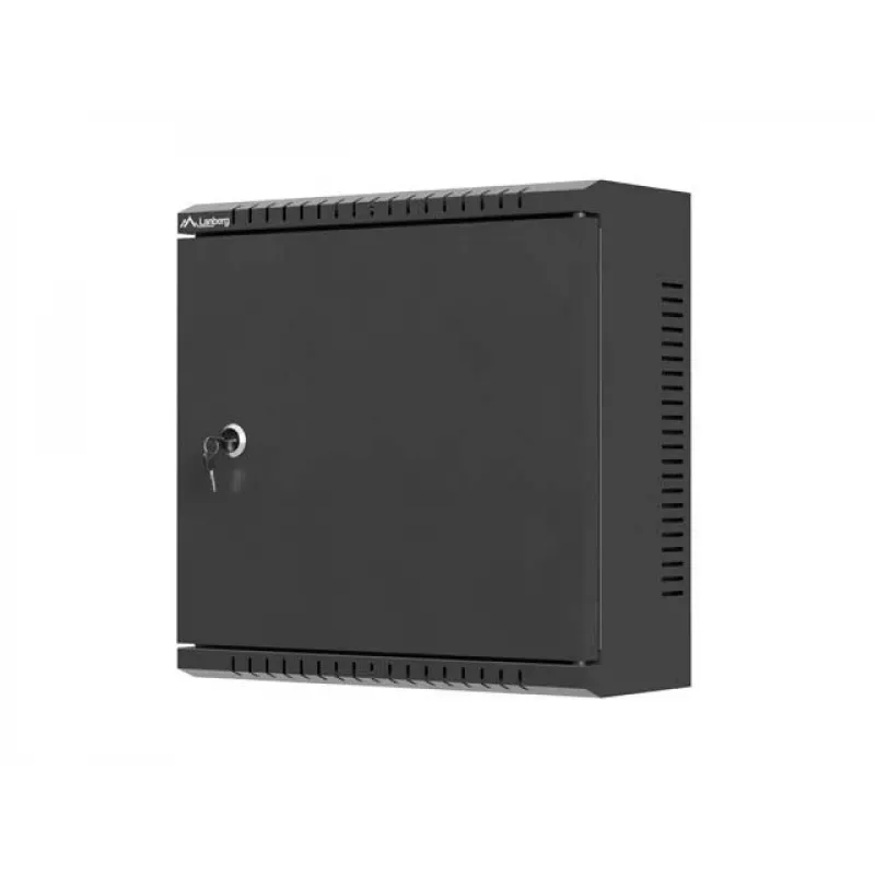 LANBERG WAT1-3414-00B Szafka instalacyjna ścienna TPR 10 z płytą montażową 340x340x140 mm Czarna