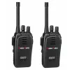 LEAN TOYS Walkie Talkie USB z redukcją szumów, czarny, zasięg 200M