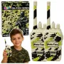 LEAN TOYS Wojskowe Walkie Talkie USB Zasięg 200M Khaki 2 szt.