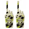 LEAN TOYS Wojskowe Walkie Talkie USB Zasięg 200M Khaki 2 szt.