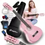SUPRIMO JRC SET PK Gitara klasyczna 1/4 Różowa z akcesoriami