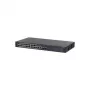 Dahua CS4228-24GT-375 24-portowy zarządzany przełącznik Gigabit PoE++ z 4 uplinkami SFP, budżetem 375W, warstwa 2, do montażu w szafie