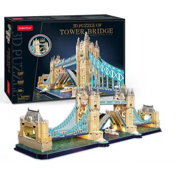Cubic Fun puzzle 3D Tower Bridge z LED