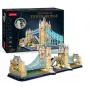 Cubic Fun 3D Puzzle Tower Bridge z podświetleniem LED | 113 elementów | Model architektoniczny