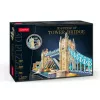 Cubic Fun 3D Puzzle Tower Bridge z podświetleniem LED | 113 elementów | Model architektoniczny