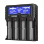 XTAR VP4L Plus 4-slotowa ładowarka do baterii Li-ion/Ni-MH z wyświetlaczem LCD, szybkie ładowanie 2A, funkcja power banku