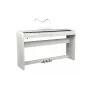Ringway RP35 WH Cyfrowe Pianino ze Stojakiem i Modułem 3 Pedałów, 88 Klawiszy z Graded Hammer Action, Białe