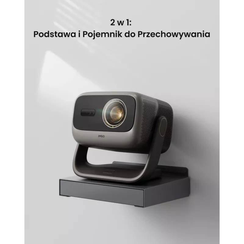 JMGO Uchwyt ścienny do projektorów serii N1 – kosmiczna szarość, stały uchwyt ścienny ze stopu aluminium