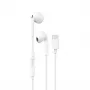 Słuchawki douszne DUDAO X14ProT z złączem USB-C, kabel 1,2 m, białe