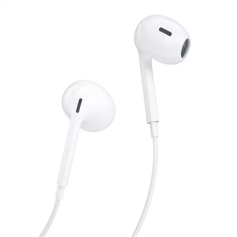 Słuchawki douszne DUDAO X14ProT z złączem USB-C, kabel 1,2 m, białe