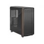Fractal Design Summit Black TG Light Tint Mid-Tower PC Case z frontem z orzecha włoskiego