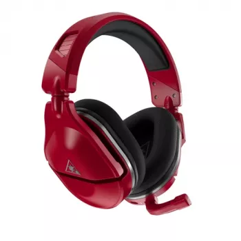 Turtle Beach TBS-3172-02 Przewodowy stereofoniczny zestaw słuchawkowy do gier z mikrofonem składanym - czarny i czerwony