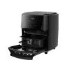 Electrolux AirFryer 800 EAF12B 3,5 l cyfrowy frytownica beztłuszczowa z ekranem dotykowym, 1500 W, 8 programów, czarny