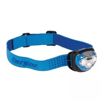 Energizer 326243 LED Opaska na głowę, 200 lumenów, IPX4 odporna na zachlapanie, 3 baterie AAA w zestawie, czarna