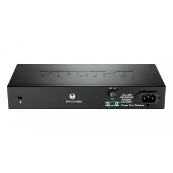 D-Link DGS-1210-10/ME/E Smart Managed Switch, 8x Gigabit Ethernet, 2x SFP, do montażu w szafie rack