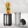 BLACK+DECKER ES9120160B Blender osobisty 1000W z 2x butelkami Tritan 600ml i pokrywkami podróżnymi
