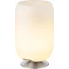 KOODUU Lampa LED z głośnikiem i chłodziarką Atmos srebrny