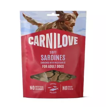 CARNILOVE Dog SOFT Przysmak Sardynki z dzikim czosnkiem 200 g