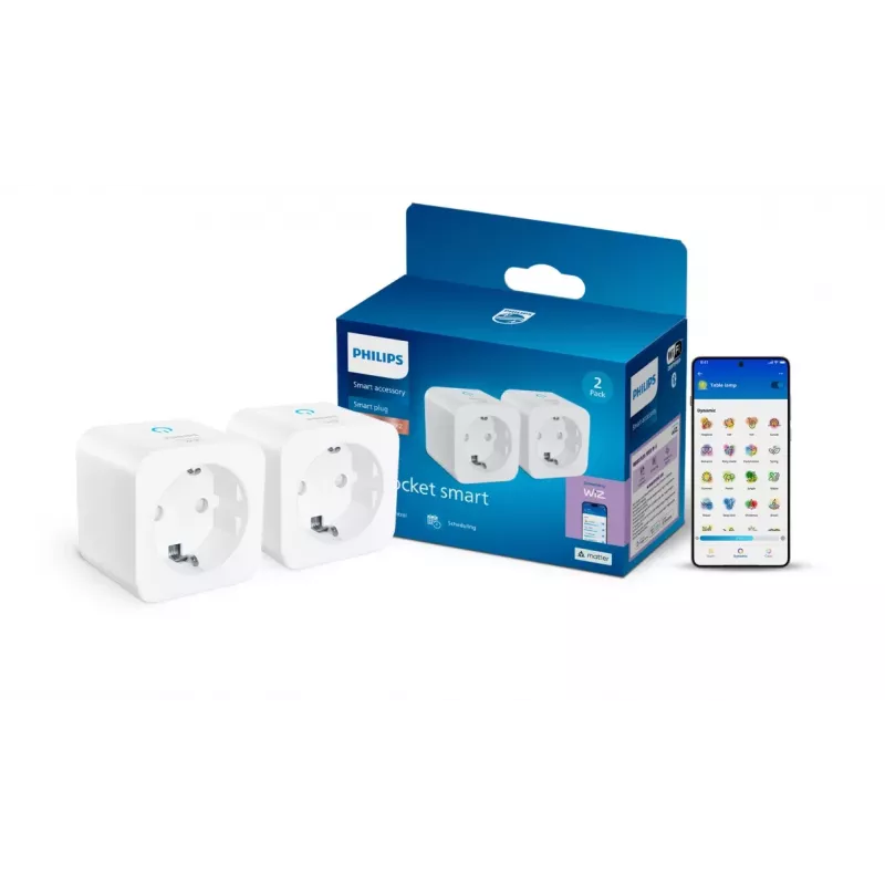 Philips Smart Smart Plug Type-F 2 szt. Matter