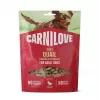 CARNILOVE Dog SOFT Snack Przepiórka z Oregano 200 g - Bezziowe Miękkie Przysmaki dla Dorosłych Psów