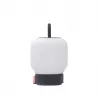 KOODUU Ładowalna lampa stołowa LOOME Szara | 3-stopniowy dotykowy ściemniacz, bateria 2200mAh, USB-C, ciepłe białe LED