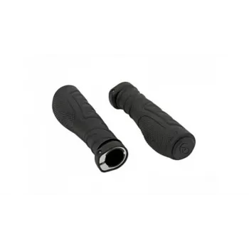 Author Rankenos AGR Ergo R20-E GripLock Ergonomiczne chwyty rowerowe, 135 mm, czarne