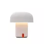 KOODUU Ładowalna lampa stołowa LED SENSA Biała - RGB + regulowana biel, 300 lm, inteligentne sterowanie Wi-Fi, bateria 2000 mAh