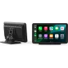 SENCOR SCT M760 BWT 7 inch 2DIN CarPlay Android Auto Bluetooth Radio Samochodowe z Wejściem na Kamerę Cofania