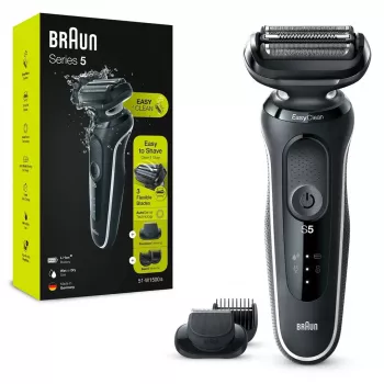 BRAUN Golarka serii 5 51-W1500s mokra i sucha golarka elektryczna czarna