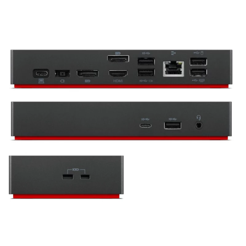 Lenovo Renewed ThinkPad Universal USB-C Dock 40AY 90W Używany z zasilaczem