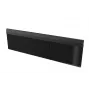 LANVIEW RAX245 19-calowy panel szczotkowy do zarządzania kablami w szafie rack, 1U, czarny