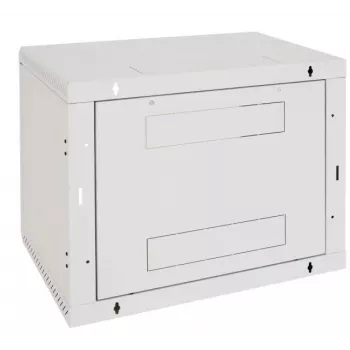 Triton RBA-09-AS4-CAX-A1 19-calowa szafa ścienna 9U, 600x395mm, jednoczęściowa, szara