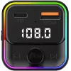 SENCOR SWM 3000 Bluetooth FM Transmitter z USB-A QC3.0, USB-C PD 3.0, odtwarzaniem MP3, zestawem głośnomówiącym, Siri i Asystentem Google