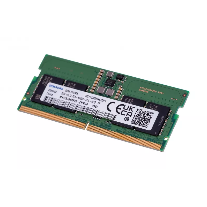 Samsung - DDR5 - Moduł - 8 GB - SO DIMM 262-PIN - 5600 MHz CL40 1.1 V niebuforowany