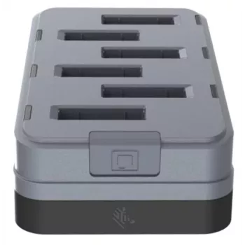 Zebra WS301 6-slotowa ładowarka zapasowych baterii umożliwiająca ładowanie 6 baterii. Kraj - USB Typ C