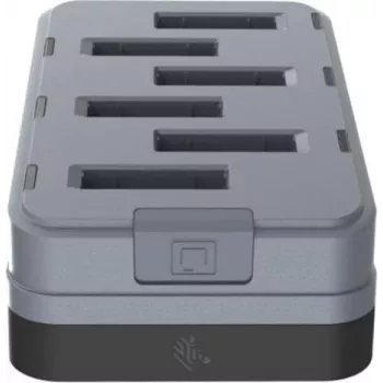 Zebra WS301 6-slotowa ładowarka zapasowych baterii umożliwiająca ładowanie 6 baterii. Kraj - USB Typ C